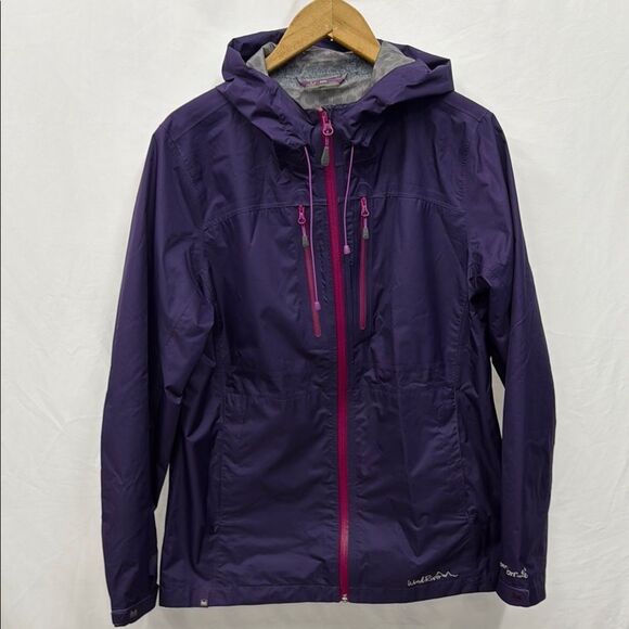 Women's Purple Windriver raincoat sz M - Picture 1 of 5